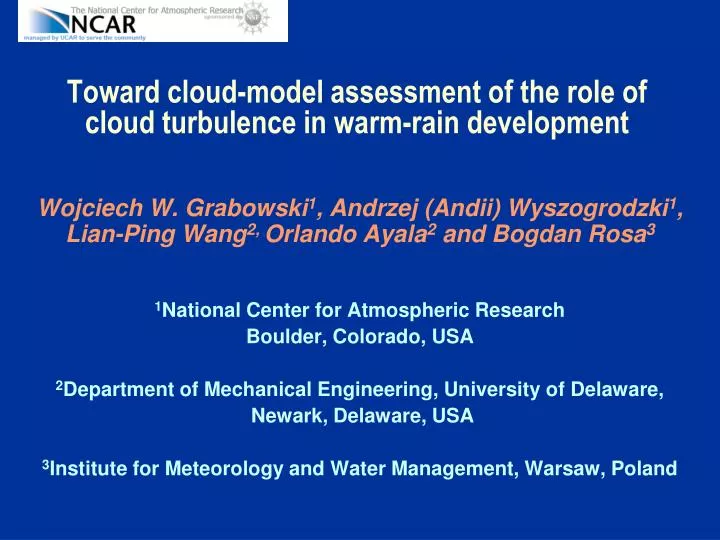 toward cloud model assessment of the role of cloud turbulence in warm rain development