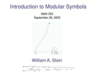 Introduction to Modular Symbols