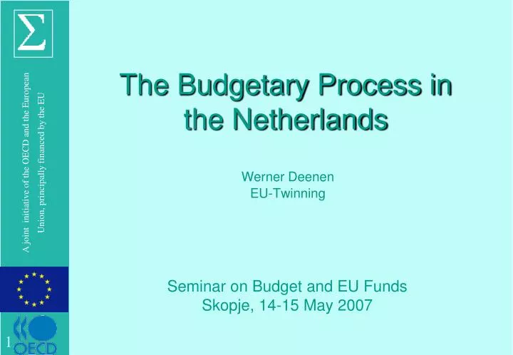 the budgetary process in the netherlands