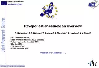 Revaporisation issues: an Overview D. Bottomley 1 , .R.S. Dickson 2 , T. Routamo 3 , J. Dienstbier 4 , A. Auvinen 5 , &a