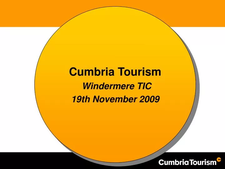 cumbria tourism windermere tic 19th november 2009