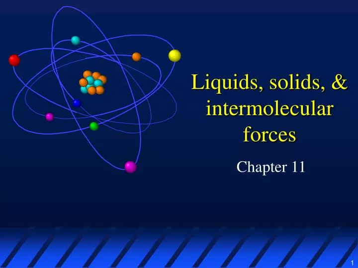 liquids solids intermolecular forces