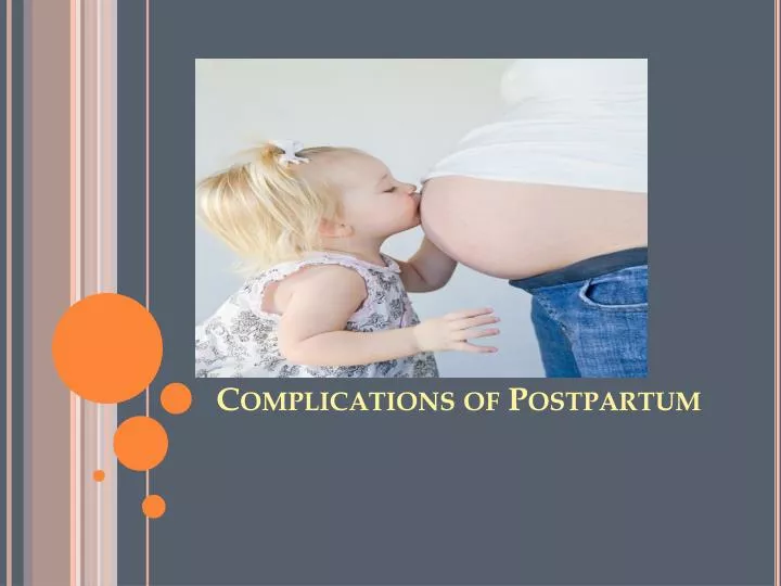 complications of postpartum