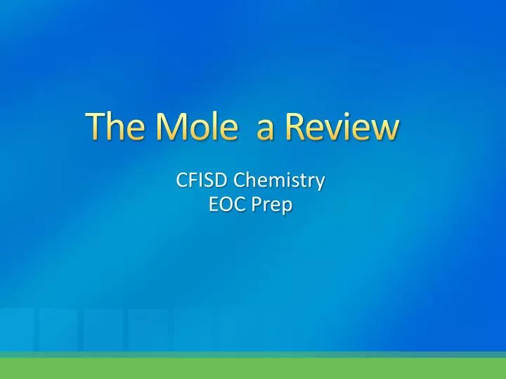 the mole a review