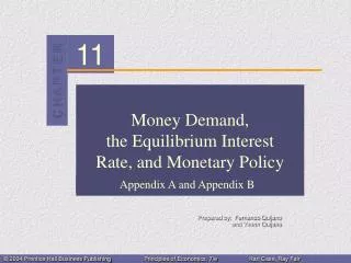 money demand the equilibrium interest rate and monetary policy