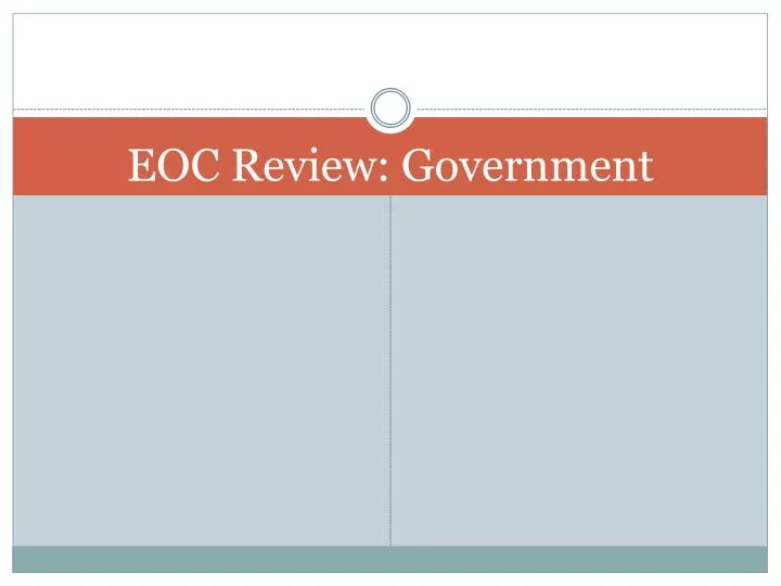 eoc review government