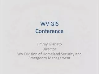 WV GIS Conference