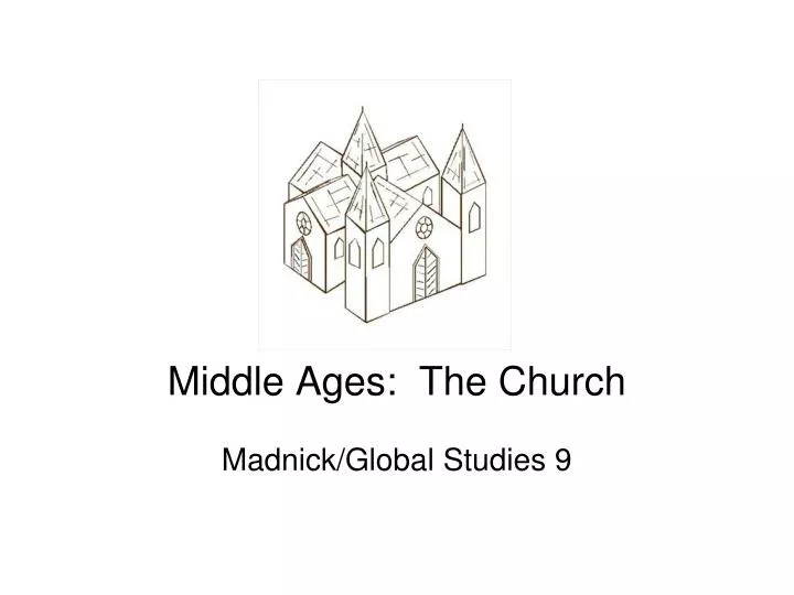 middle ages the church