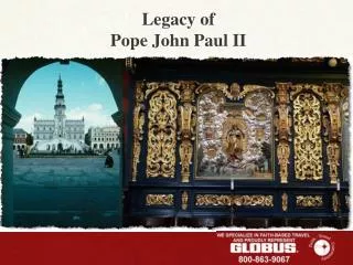Legacy of Pope John Paul II