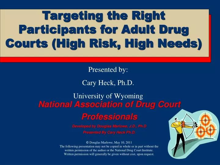 presented by cary heck ph d university of wyoming
