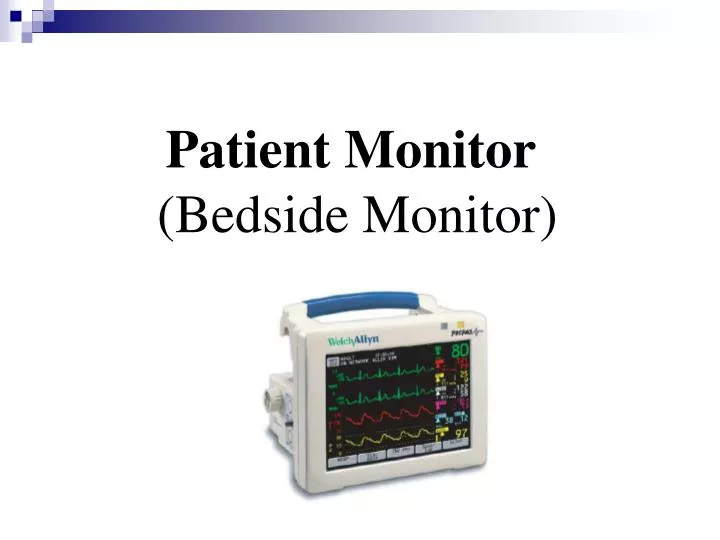 patient monitor bedside monitor