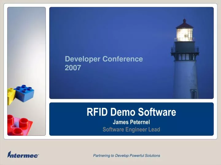 rfid demo software james peternel software engineer lead