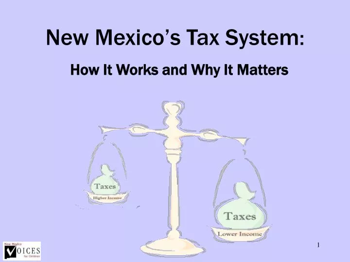 new mexico s tax system