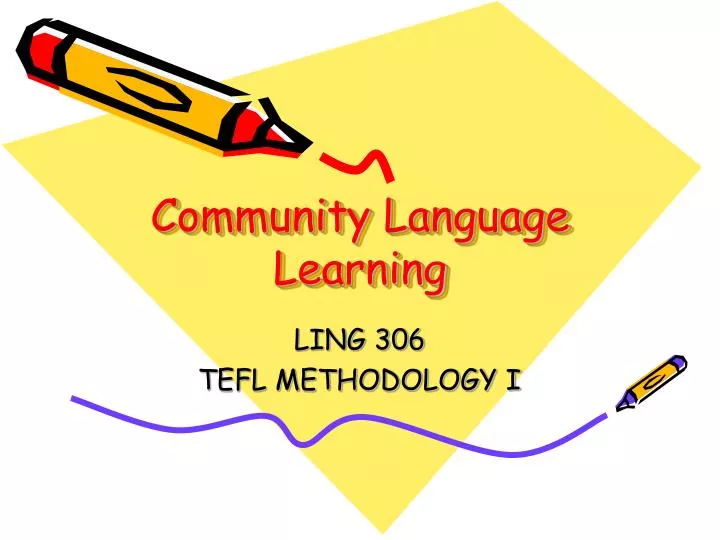 community language learning