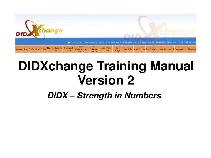 didx strength in numbers
