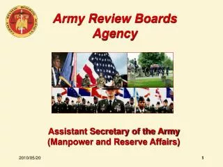 Assistant Secretary of the Army (Manpower and Reserve Affairs)