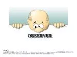 OBSERVER - slide 1