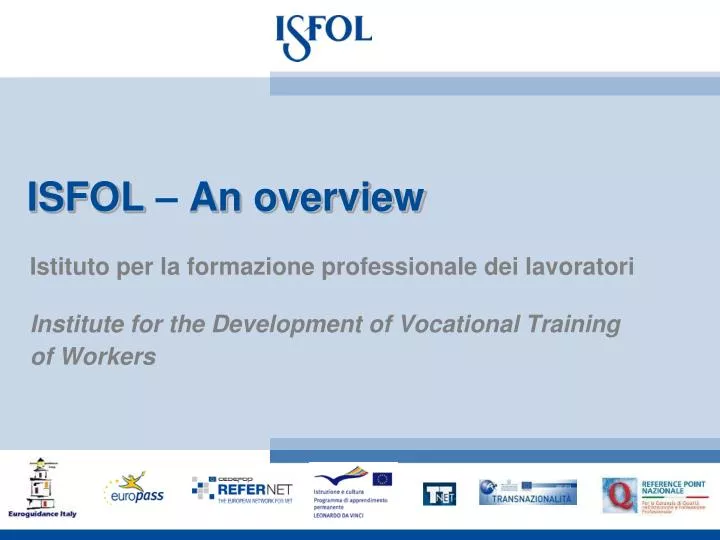 isfol an overview