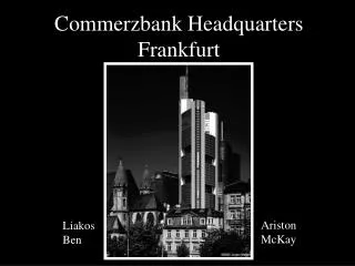 Commerzbank Headquarters Frankfurt