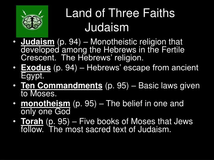 land of three faiths judaism