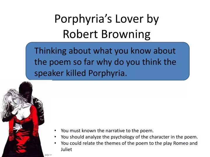 porphyria s lover by robert browning