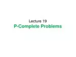 P-Complete Problems in Circuit Theory - slide 1