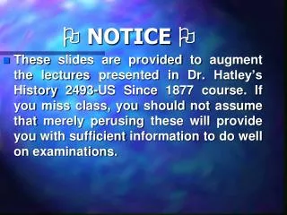 notice