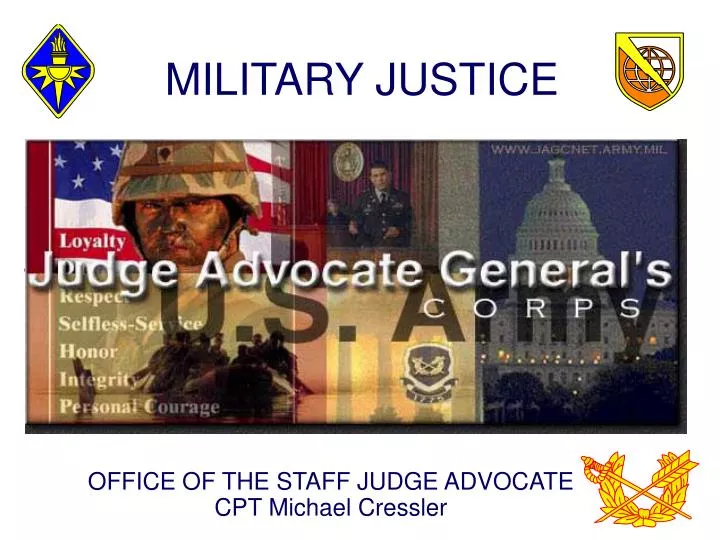military justice