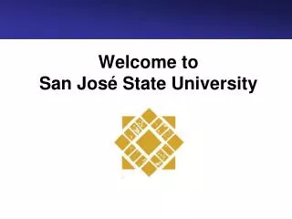 welcome to san jos state university