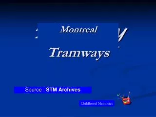 Tramway de Montréal