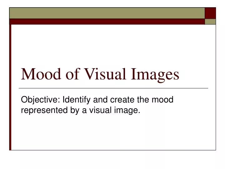 mood of visual images