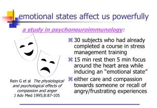 emotional states affect us powerfully
