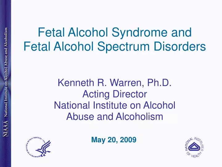 fetal alcohol syndrome and fetal alcohol spectrum disorders