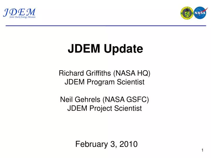 jdem update