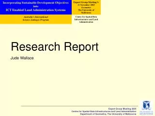 Research Report Jude Wallace
