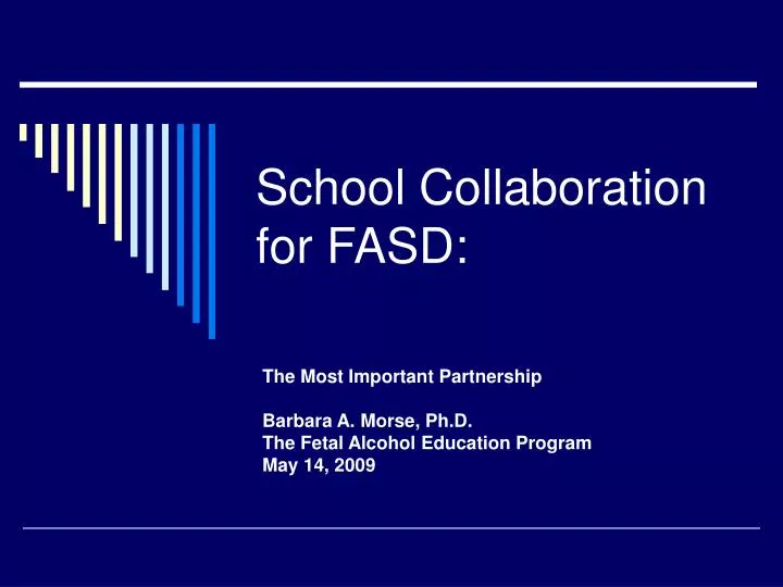 school collaboration for fasd