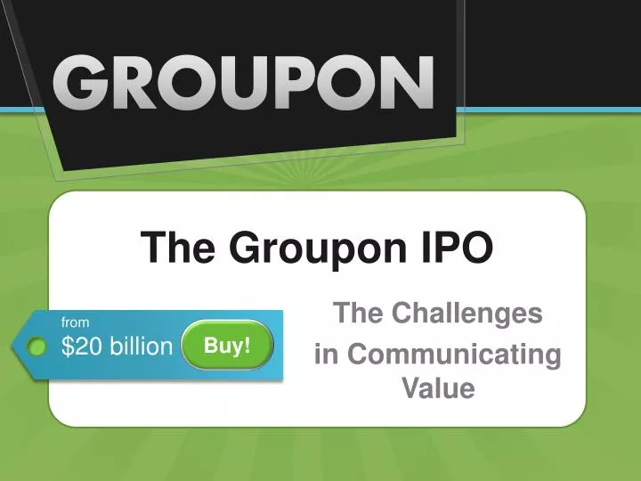 the groupon ipo