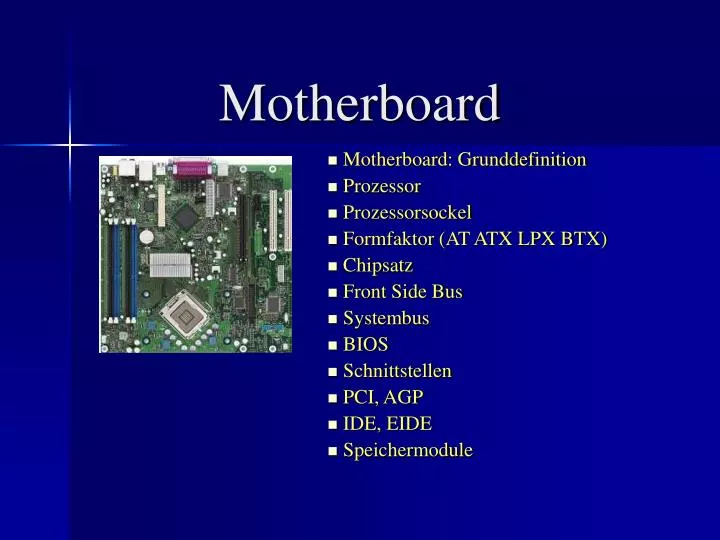 motherboard