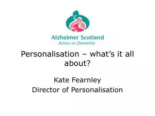 Personalisation – what’s it all about?