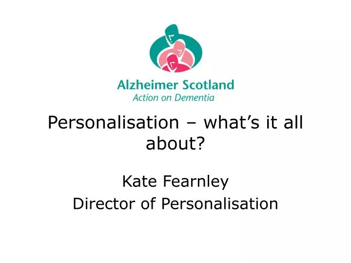 personalisation what s it all about