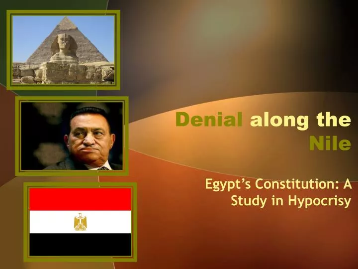 denial along the nile