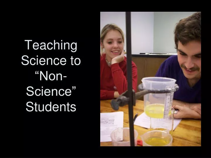 teaching science to non science students