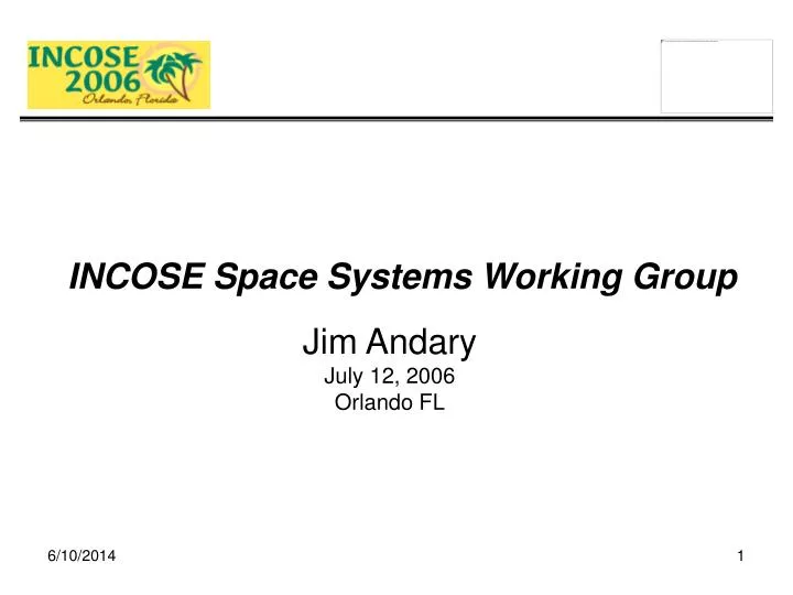 incose space systems working group