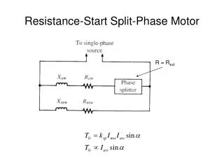 Resistance-Start Split-Phase Motor