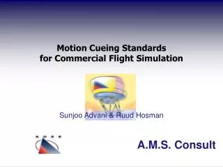 Motion Cueing Standards for Commercial Flight Simulation