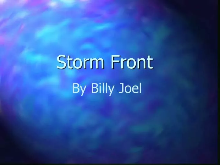 storm front