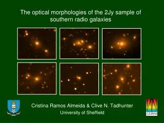 The optical morphologies of the 2Jy sample of southern radio galaxies