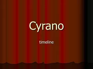 Cyrano