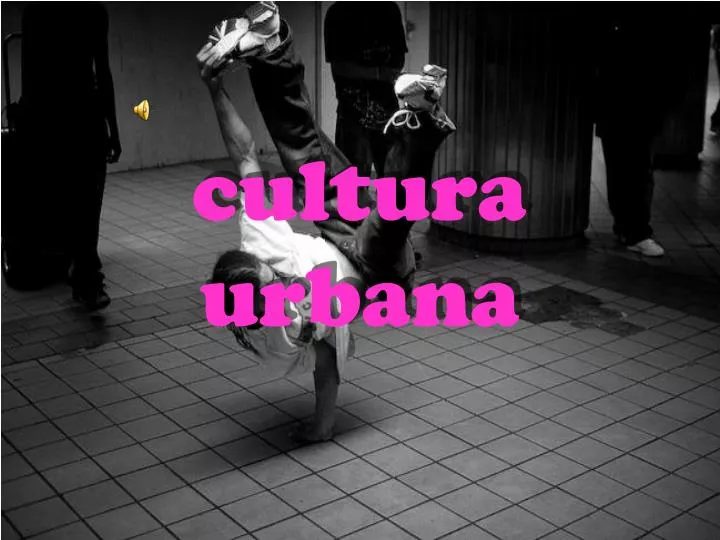 cultura urbana