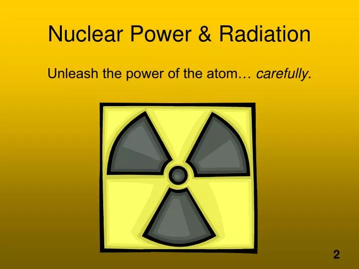 nuclear power radiation